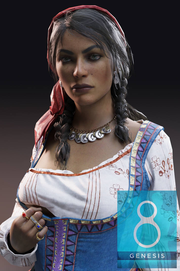 RDR2 RDO Madam Nazar for G8F Daz Model by zeppersDA on DeviantArt