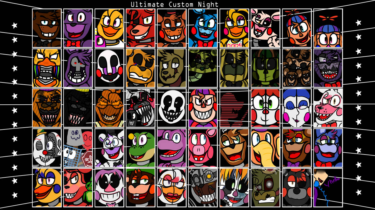 Ultimate Custom Night by Cris-Pardgehog on DeviantArt