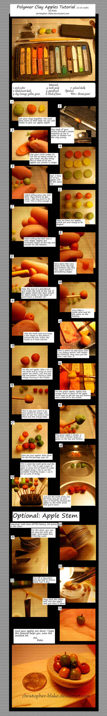 Miniature Apples Tutorial By TheMiniatureBazaar On DeviantArt