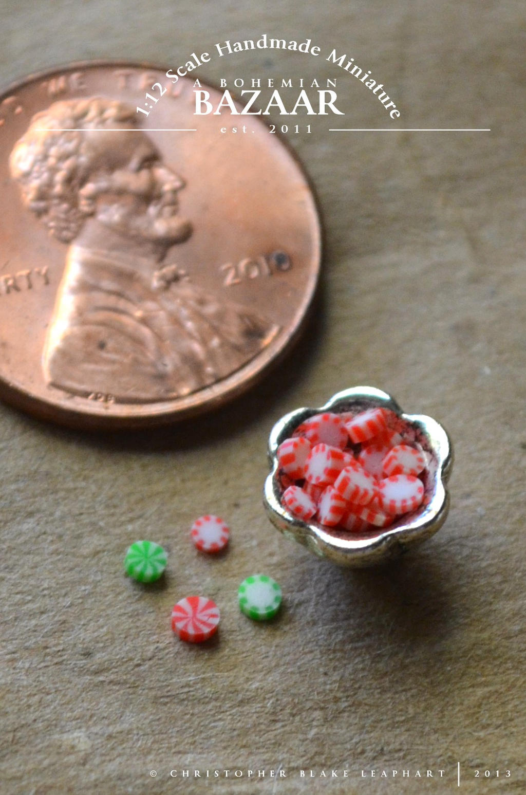 Mint Candies Size Reference