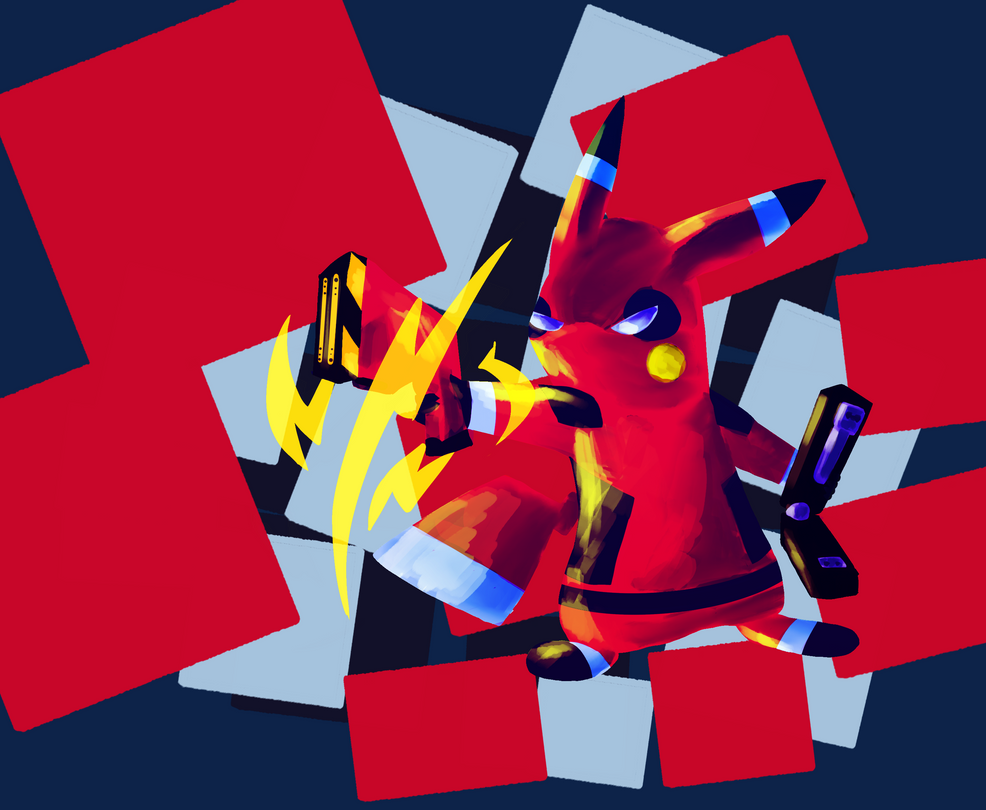Pikapool by UnmethodicallyDrawin on DeviantArt