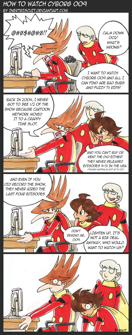How To Watch Cyborg 009 By Inertbiscuit On Deviantart How To Watch Cyborg 009 By Inertbiscuit On Deviantart