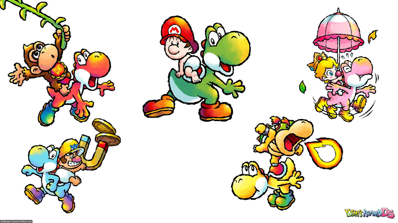 Yoshi S Island Wallpaper Super Mario World 2: Yoshi's Island (Video