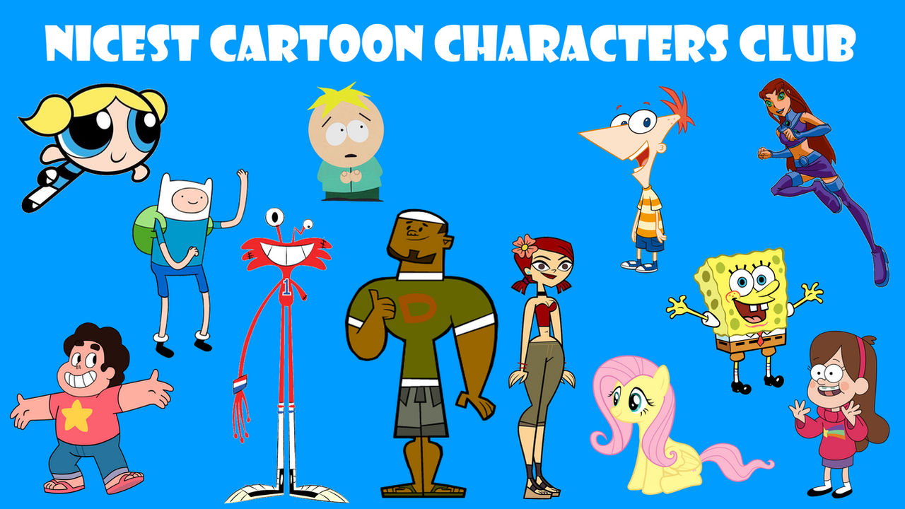 Nicest Cartoon Characters Club by Alexmination98 on DeviantArt