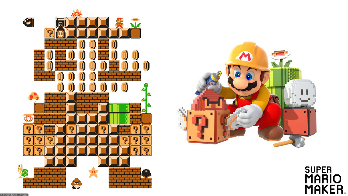 Super Mario Maker Wallpaper By Alexmination98 On DeviantArt