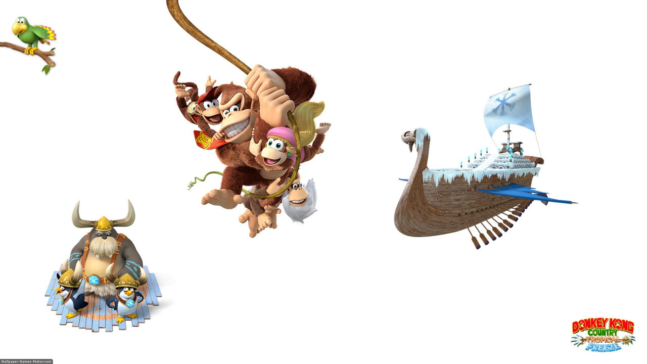 Donkey Kong Country Tropical Freeze Wallpaper By Alexmination98 On Donkey Kong Country Tropical Freeze Wallpaper By Alexmination98 On
