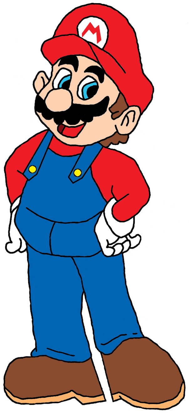 Mario Cartoon Deviantart Mario by Alexmination98 on DeviantArt