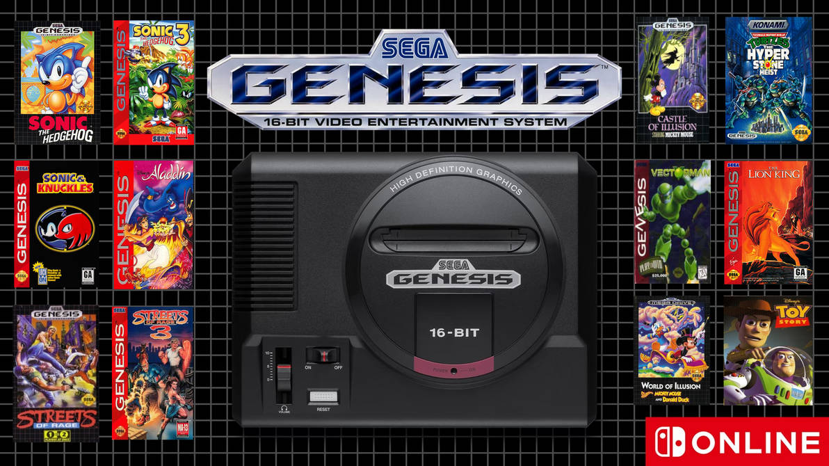 Genesis Switch Collection My Sega Genesis Switch Online wishlist by Alexmination98 on DeviantArt