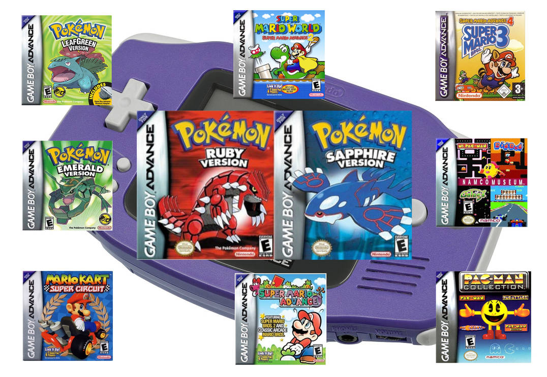 Best-Selling Gameboy Advance Games of all time by Alexmination98