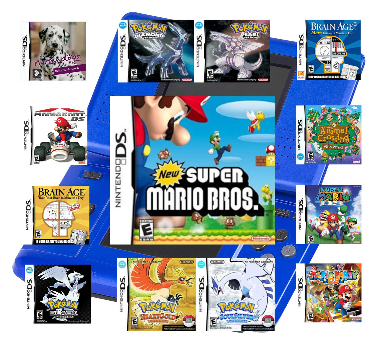 Best-Selling Nintendo DS Games of all time by Alexmination98 on
