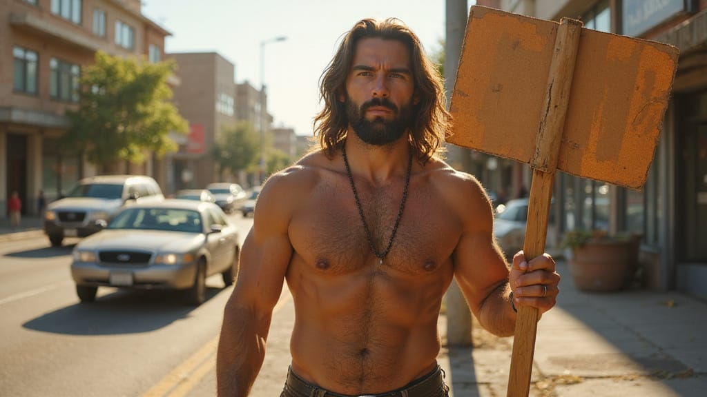Bearded Homeless Deviantart Homeless Hairy Longhair Dudes (2) by ajforalways on DeviantArt