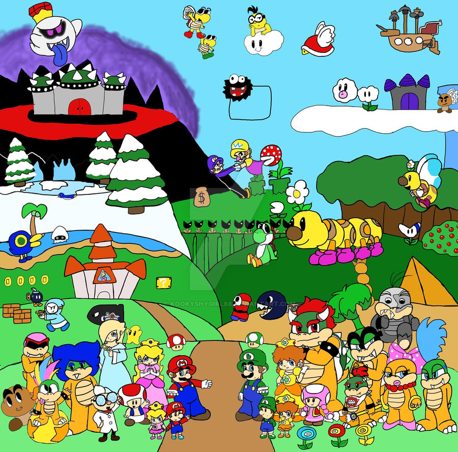 My Top 10 Paper Mario characters by DarkDiddyKong on DeviantArt