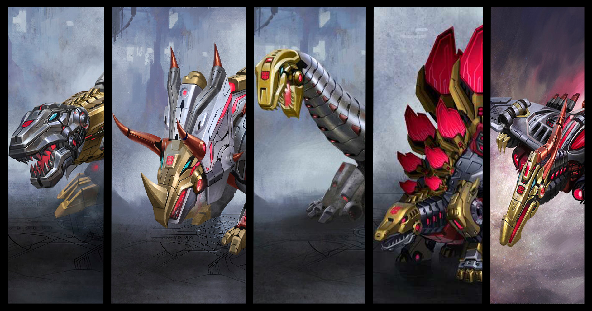 Transformers Fall of Cybertron Dinobots 1