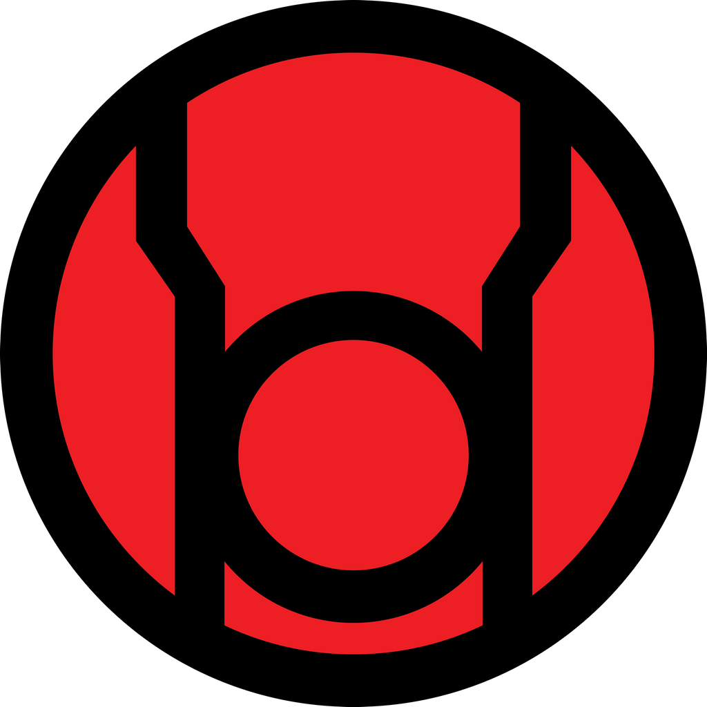 Logo de los red lantern corps