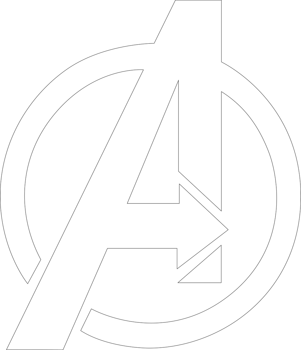 Avengers Logo Svg