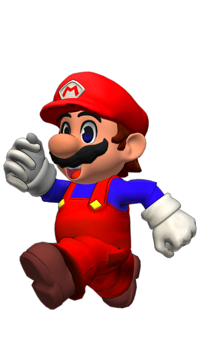 Classic Redesign Mario Render by saikobichitaru64 on DeviantArt