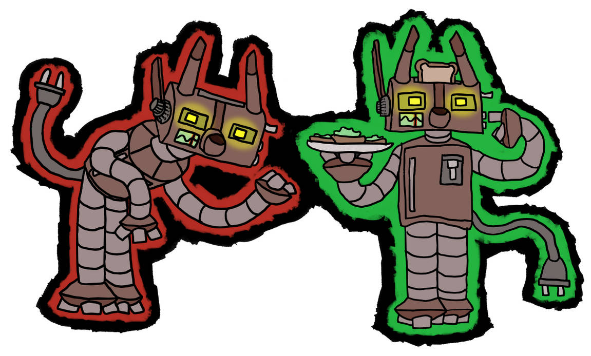 Mecha Toaster toaster robot thing by mafalsss on DeviantArt