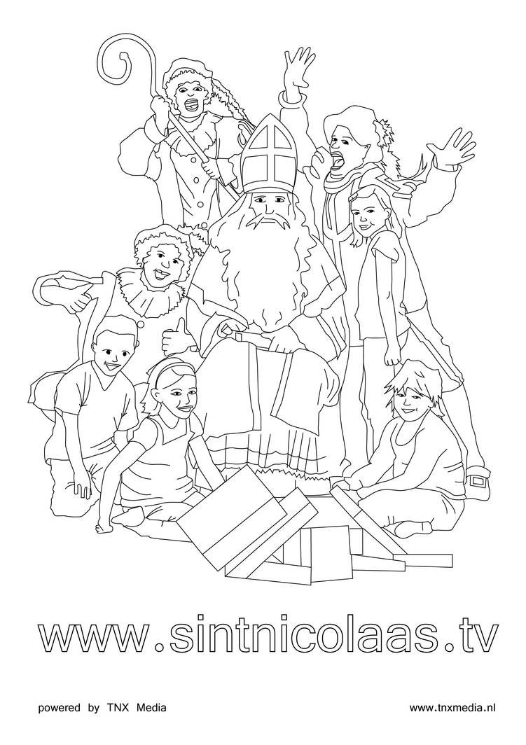 Sinterklaas Kleurplaat By Tnx Media On Deviantart Sinterklaas Kleurplaat By Tnx Media On Deviantart