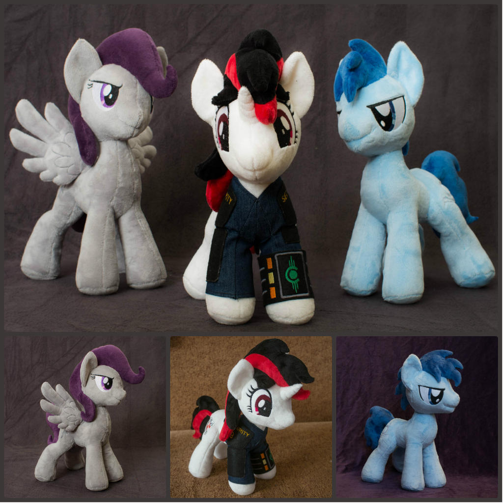 Plush mane3 of Fallout Equestria Project Horizons