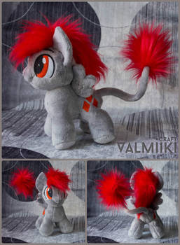 Plushie chibi pony OC 8 inches