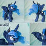 Custom plush Luna 12 inches