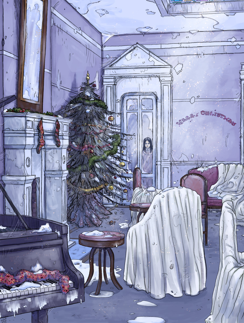 Merry Frozen Christmas by X-AEL