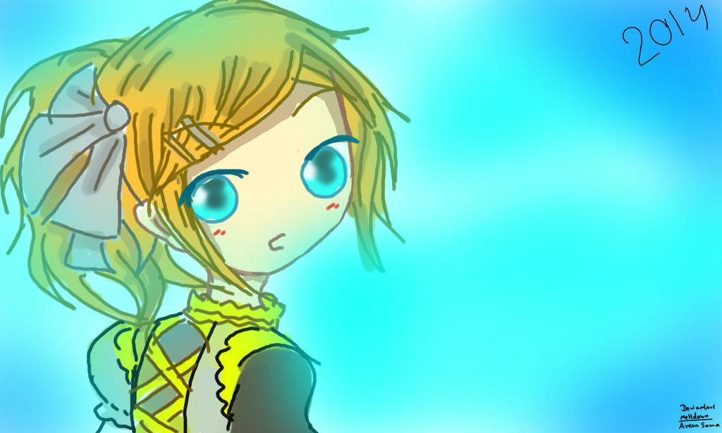 Meltdown Rin Kagamine by Arexu-Sama on DeviantArt