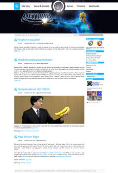 Metroid fan Wordpress Theme