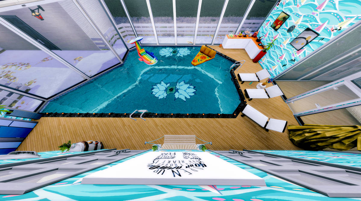 Indoor Pool - The Sims 4 by ginnyzx on DeviantArt