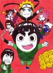 rock lee's springtime of youth by frecklesmile