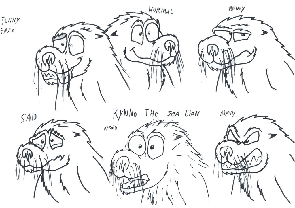 The differents expressions of Kynno: Do not steal