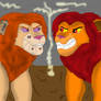 Simba vs Pein ( the big battle )