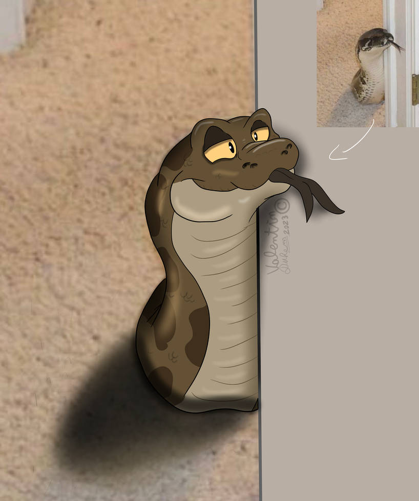 redraw snake picture by Valentin-frenchArt94 on DeviantArt