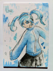 Watercolour Painting: Ene