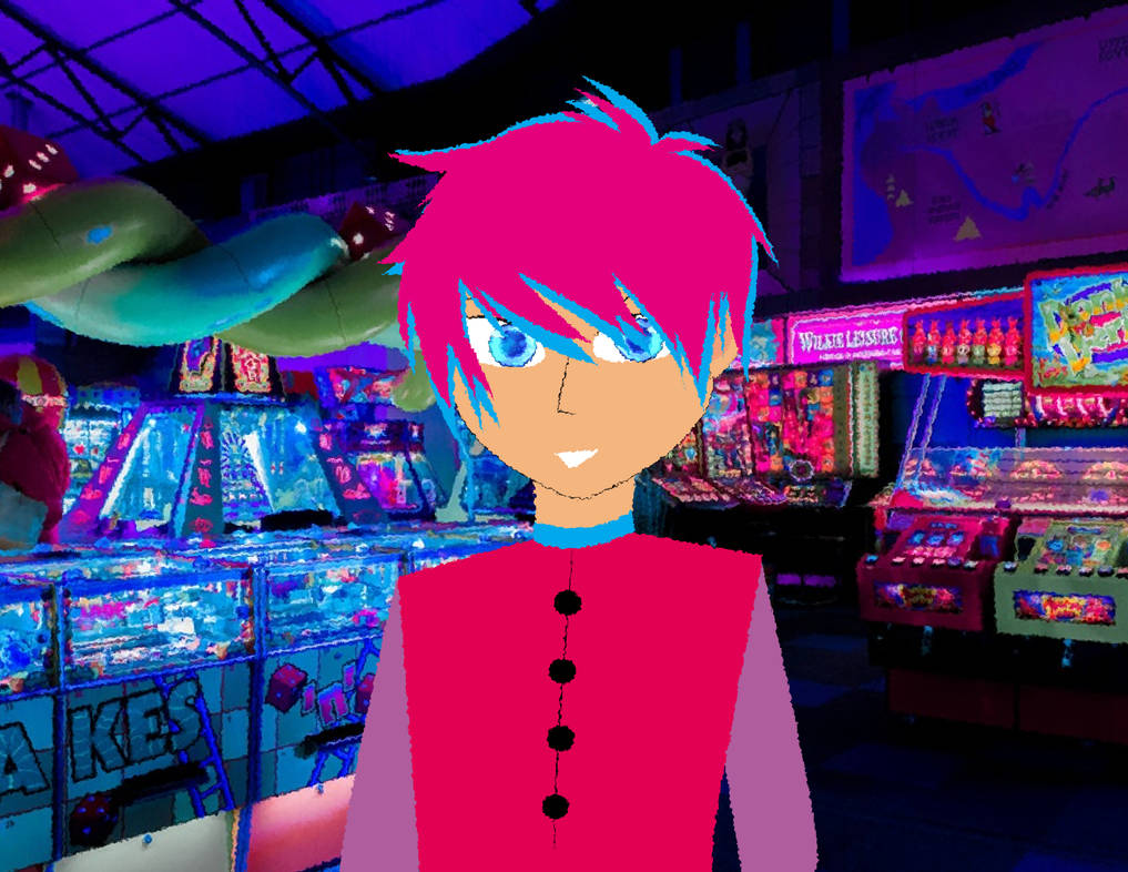 Arcade Boy by emoquinnzel on DeviantArt