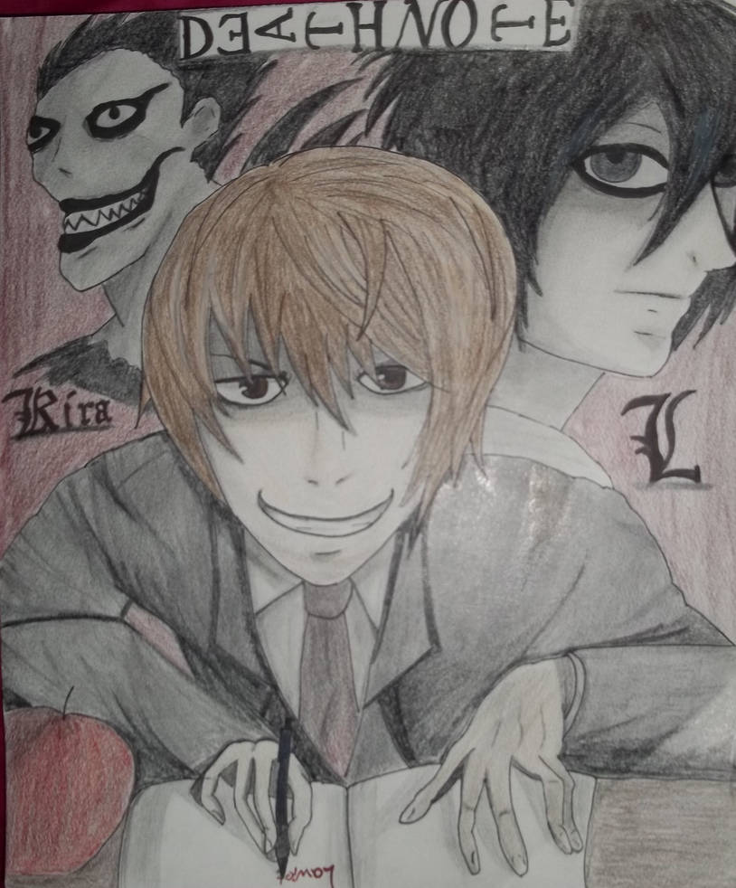 Deviantart Do Red Note Death Note by KellyEv5 on DeviantArt