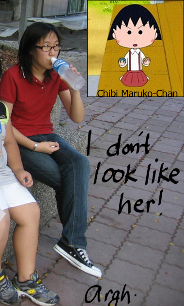 I DO NOT LOOK LIKE Maruko-Chan