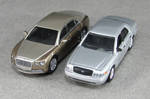 2014 Bentley Flying Spur and Ford Crown Victoria -
