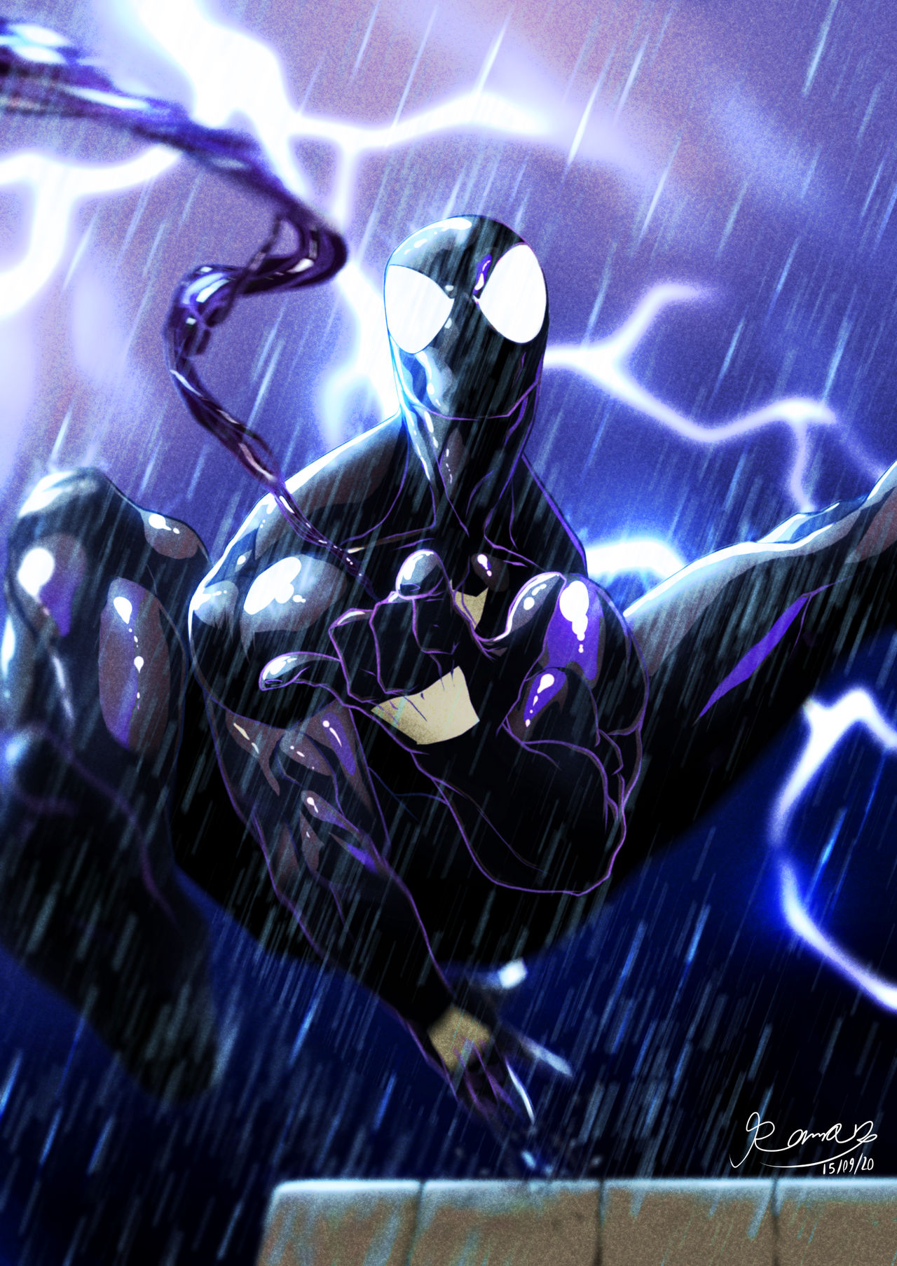 Spider-man Symbiote suit
