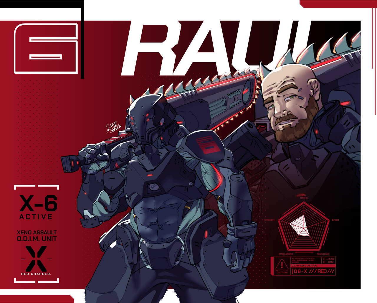 O.D.I.M. team | Raul by JoeTheCup on DeviantArt