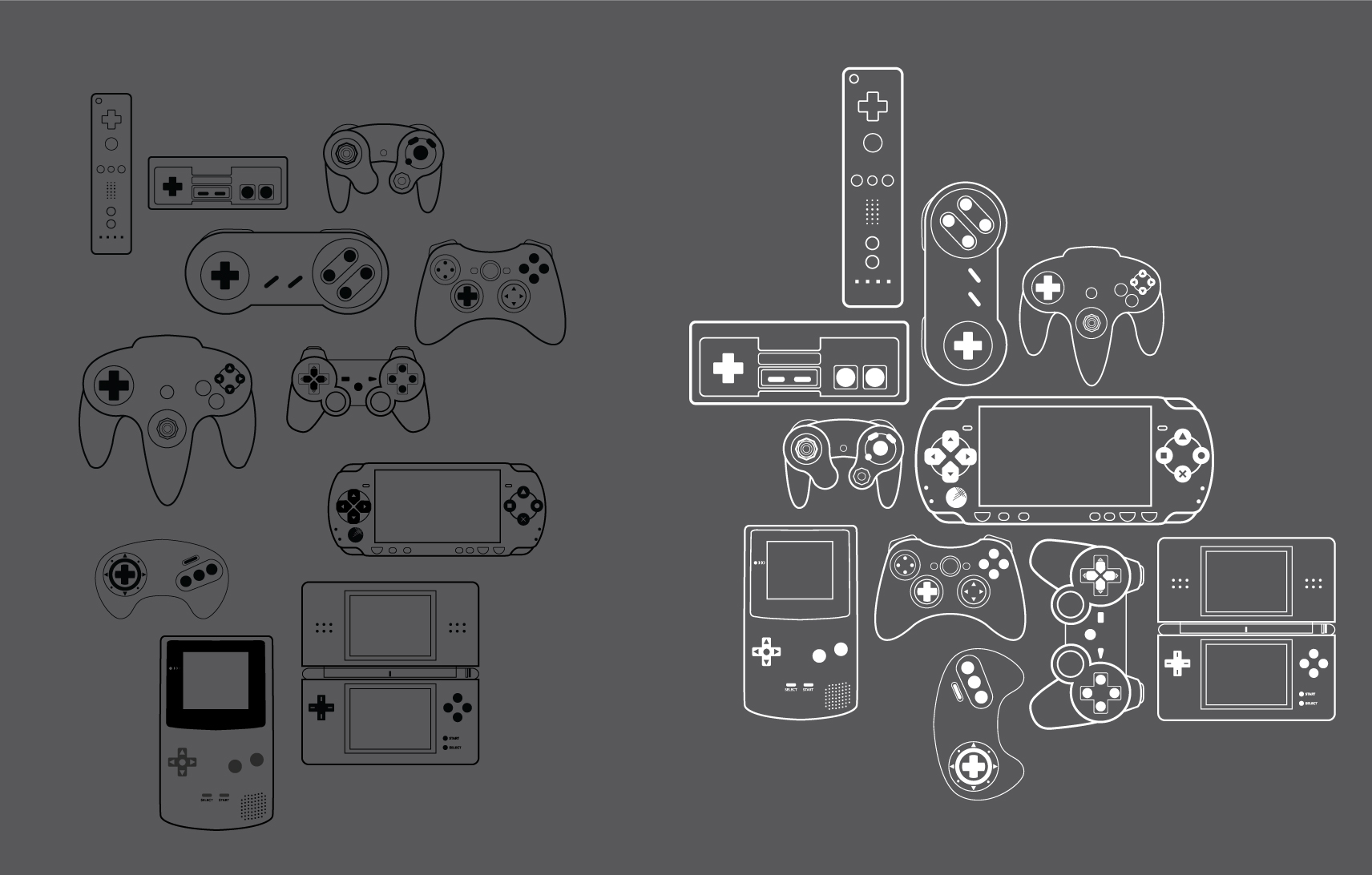 Game Controller Vectors