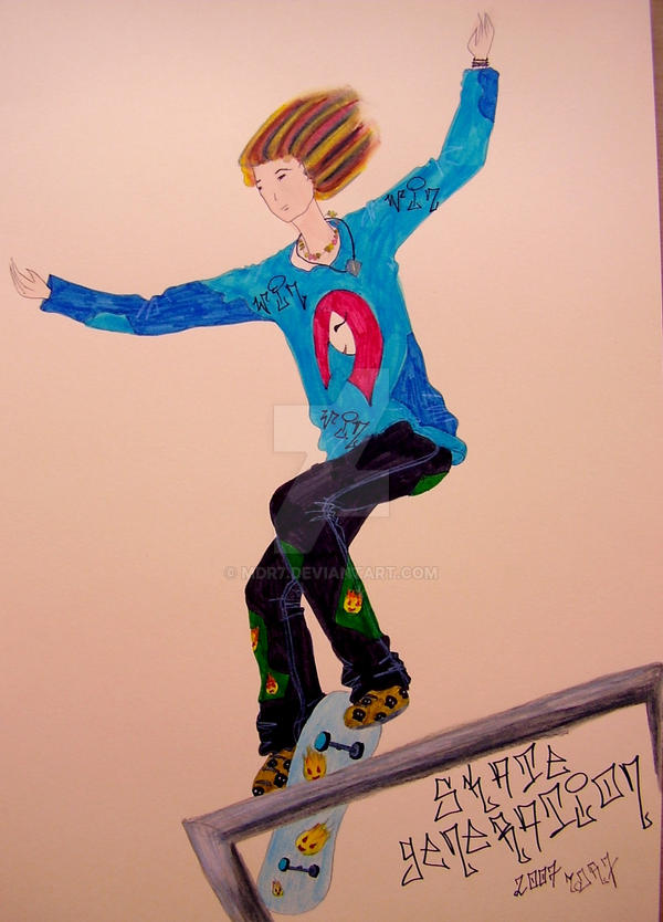 Datagen Skatingrease Art Skate Generation 5 by mdr7 on DeviantArt