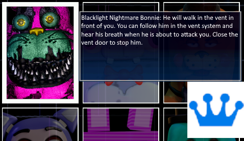 Blacklight Bonnie in FNaF AR! Mod! by RealZBonnieXD on DeviantArt