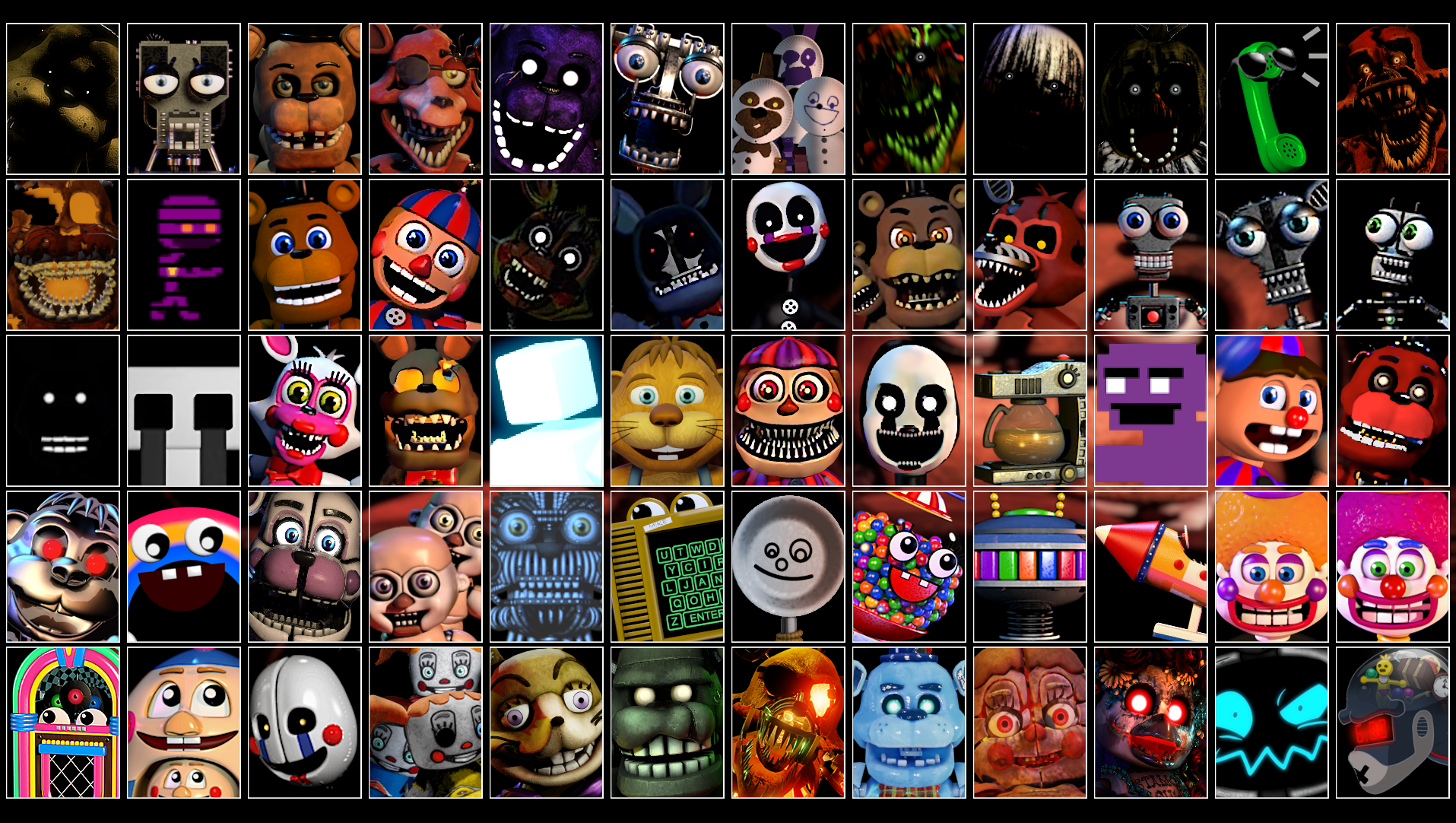 My Ideal FFPS Custom Night Roster (Justifications in the