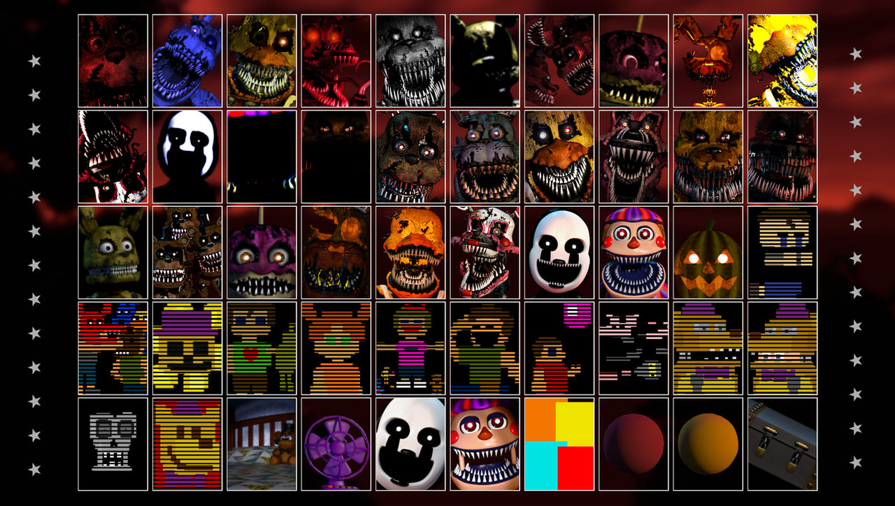 Five Nights At Freddy's 4 (Night #7) COMPLETE