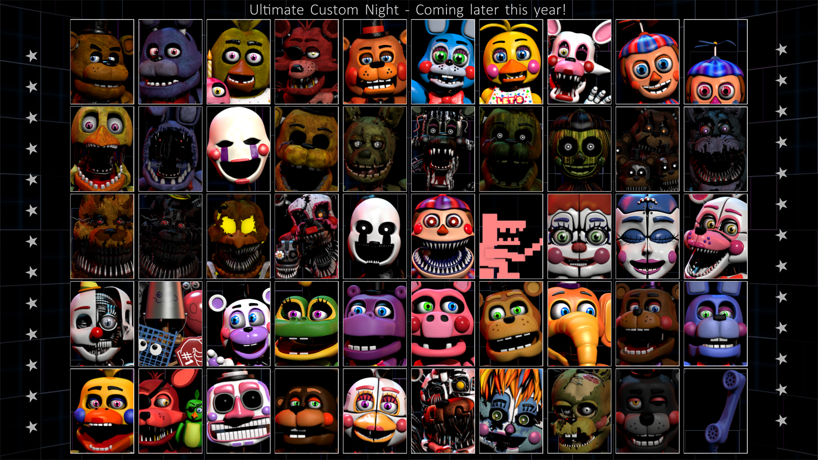 UCN Original 50/20 Roster Remake by PyjamaDog on DeviantArt