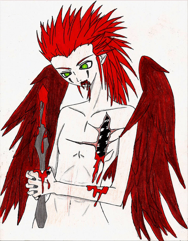 demon axel by HidanVIIIAxel on DeviantArt