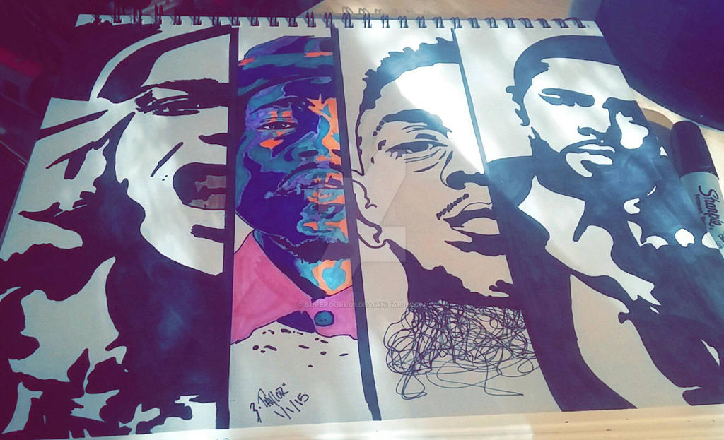 Four of my Favorite Artist  