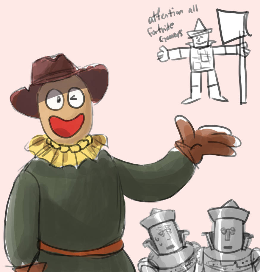 Attention All Fortnite Gamers by electricprof on DeviantArt