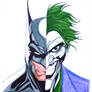 Batman Joker Portrait